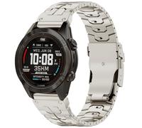 synsing No Tools Required 22 mm Titanium Watch Strap Compatible with Tactix 8 47 mm/Fenix 8 47 mm/Forerunner 965, 26 mm Metal Quick Fit Watch Strap for Tactix 8 51 mm/Instinct 3 50 mm/Fenix8 51 mm