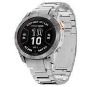 synsing No Tools Required, 26 mm Titanium Metal Watch Strap for Tactix 8 51 mm/Instinct 3 50 mm/Fenix 8 51 mm/7X Pro/6X Pro, 22 mm Metal Quick Assembly for Tactix 8 47 mm/Fenix 8 47 mm/7/6 Pro, 22mm