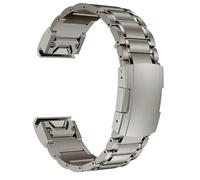 synsing Titanium 22mm Band Compatible for Fenix 8 47mm/E 47mm/7/6 Pro/5 Plus/EPIX 2/Forerunner 965 955, 26mm Metal Quick Release WatchBand for Fenix 8 51mm/Enduro 3 51mm/7X Pro Sapphire Solor/6X Pro