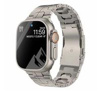synsing Titanium Band Compatible for Apple Watch 46mm Series 10 Ultra 2 49mm 45mm 44mm 42mm 41mm 40mm 38mm,Titanium Metal Strap Compatible for iWatch SE Series 9 8 7 6 5 4 3 2 1,