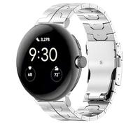 synsing Titanium Band Compatible for Google Pixel Watch 4/3 41mm / Pixel Watch 2 41mm / Pixel Watch 41mm Band, Titanium Metal Wristband Strap for Pixel Watch 4/3 45mm for Pixel Watch Accessory