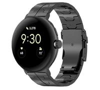 synsing Titanium Band Compatible for Google Pixel Watch 4/3 41mm / Pixel Watch 2 41mm / Pixel Watch 41mm Band, Titanium Metal Wristband Strap for Pixel Watch 4/3 45mm for Pixel Watch Accessory