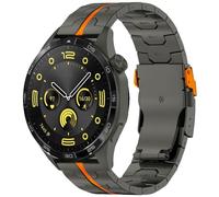 synsing Titanium Bracelet Compatible with Huawei Watch GT5 46 mm, 22 mm Metal Strap with Huawei GT4 46 mm, GT3 46 mm, GT3 Pro 46 mm, GT2 46 mm, GT2 Pro, GT 2e, GT Active, GT Classic, GT2 Sport/Elegant