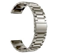 Synsing Titanium Quick Release Watch Strap 16mm 18mm 20mm 22mm Premium Metal Watch Band Compatible for Samsung Galaxy Watch 7/6/5/4/3,Garmin Vivoactive 4S/Vivomove 3S/Active S/Venu 2S, Huawei GT watch