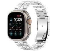 synsing Titanium Ultra 2 Series 10 46mm Band Compatible for Apple Watch Ultra 49mm 45mm 44mm 42mm 41mm 40mm 38mm, Titanium Metal Strap Replacement Compatible for iWatch SE Series 9 8 7 6 5 4 3 2 1