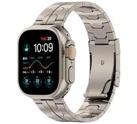 synsing Titanium Ultra 2 Series 10 46mm Band Compatible for Apple Watch Ultra 49mm 45mm 44mm 42mm 41mm 40mm 38mm, Titanium Metal Strap Replacement Compatible for iWatch SE Series 9 8 7 6 5 4 3 2 1