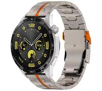 synsing Titanium Watch Metal Strap Compatible with Huawei Watch GT6/GT6 Pro 46mm/GT5 46mm, 22mm Metal Band for Huawei GT4/3 46mm/ 3 Pro 46mm,GT 2e/Active/Classic/2 Pro/46mm/Sport/Elegant