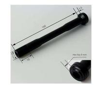 Syntace X-12 Rear Thru Axle 12x148 Boost Compatible With MTB Bikes Tapered Head 166 Mm Length Pack Of 2(12X148 without lever)