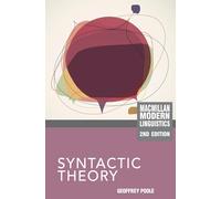 Syntactic Theory: 5 (Macmillan Modern Linguistics)
