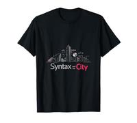 Syntax and The City Data Science Skyline Graphic T-Shirt