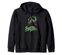 Syntax Sorcerer Coding Wizard Funny Programmer Zip Hoodie