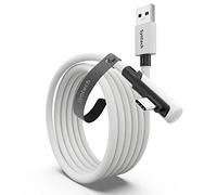 Syntech Link Cable 3m Compatible with Oculus/Meta Quest 3/Meta Quest 3S, Quest2/Pro/Pico 4/Ultra Accessories and PC/SteamVR, High Speed PC Data Transfer, USB 3.0 to USB C Cable for VR Headset