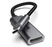 Syntech USB C to HDMI and Thunderbolt 3/4 to HDMI Adapter Compatible with iPhone 15 Pro Max MacBook Pro MacBook Air iPad mini 6 Air 2020 iMac 2021 iPad Pro 2021 Surface Pro 8/X Go Studio Galaxy Dell