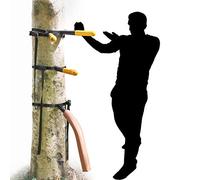 SYNTECSO Portable Wing Chun Dummy, Detachable Wooden Wing Chun Dummy Attached to Tree Or Pillar