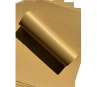 Syntego 10 Sheets A4 Card Harvest Gold Iridescent Sparkle Card 300gsm Crafts