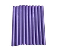 Syntego 10pcs Lavender Purple Shimmer Glue Gun Sealing Wax Sticks for Wax Seal Stamping