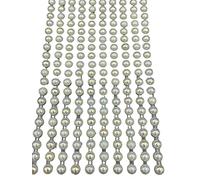Syntego 200 AB Ivory Round Pearls 6mm Flat Backed Round Self Adhesive Beads