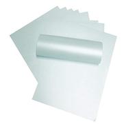 Syntego 50 Sheets Baby Blue Pearlescent Shimmer Double Sided A4 Decorative Card 290gsm