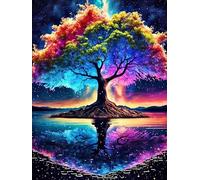 Syntego 5D DIY Magical Tree Diamond Painting for Adults 30cm x 40cm Crystal Rhinestone Canvas