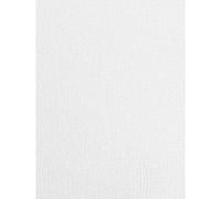 Syntego A4 Linen Card 250gsm - Recycled Silkweave Textured Card for Printing, Invitations, Menus & Crafts (50, White)