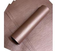 Syntego A4 Premium Imitlin Metallic Rose Gold Silk Pearlescent Shimmer Paper: 130gsm -20 Sheets