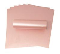 Syntego A4 Rosa Pink Sparkle Paper with Iridescent Sparkle 120gsm One Sided for Crafts Card Making (10)