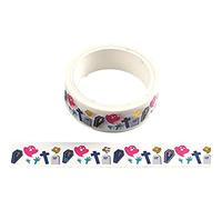 Syntego Colourful Vampire Washi Tape Great for Kids Crafts Halloween 15mm x 5m