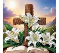 Syntego Diamond Painting Kits for Adults, 5D Diamond Art Kit, Relaxing Craft Kit, DIY Wall Decor, Gem Painting