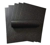 Syntego Sheets A4 Charcoal Black Sparkle Paper with Iridescent Sparkle 120gsm Crafts Card Making Christmas (10)