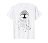 Synth Audio Cable Tree Synthesizer T Stuff | Synthwave T-Shirt