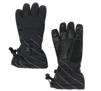 Synthesis ski gloves for children, black