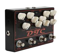 Synthesizer Guitar Pedal, High Gain Metal DC 9V Distortion Overdrive Loop Delay Pedals Adjustable for Electric Guitars