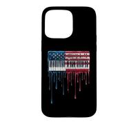 Synthesizer Synth Keyboard Electronic Music American Flag Case for iPhone 15 Pro Max