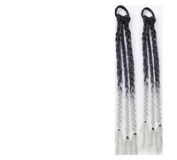 Synthetic 18inch/20inch Boxing Braid Long Hair Ponytail Sweet Cool Dirty Color Fried Dough Twists(PY27-4B)