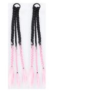 Synthetic 18inch/20inch Boxing Braid Long Hair Ponytail Sweet Cool Dirty Color Fried Dough Twists(PY27-4F)