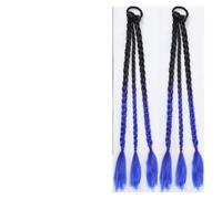 Synthetic 18inch/20inch Boxing Braid Long Hair Ponytail Sweet Cool Dirty Color Fried Dough Twists(PY27-4L)