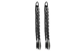 Synthetic 18inch/20inch Boxing Braid Long Hair Ponytail Sweet Cool Dirty Color Fried Dough Twists(PY34-2B)