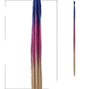 Synthetic 5/10Pcs Handmade Dreadlock 20Inch Handmade Dreadlocks Hair Extensions For Women Ombre Dreadlocks Braidis Crochet Hair-R3-36,20inches,10Pcs/Lot