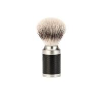 MUHLE Shaving Brush Silvertip Fibre, Handle Material Stainless Steel/Matte-Black