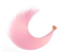 Synthetic Colored I-Tip Feather Hair Extensions10-50Strands/Pack Women's High Temperature Fiber Wig Accessories Solid Color Hair For Party Festival(13,16inches-10PCS)