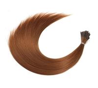 Synthetic Colored I-Tip Feather Hair Extensions10-50Strands/Pack Women's High Temperature Fiber Wig Accessories Solid Color Hair For Party Festival(2,16inches-10PCS)