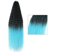 Synthetic Crochet Curl Water Wave Hair Twist Braid Deep Wave Braiding Hair Extension Wavy For Women 1b-F3 30inches#1PcsLot