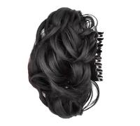Synthetic Curly Bun Clip Fiber Hair Accessories For Women Messy Updo Styles Effortless Everyday Wear Practical Synthetic Hair Clip With Claw Closure