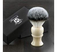 Synthetic Eco -Friendly Hair Brush in Ivory Horn Replica Handle. Best Hair That Long Last.