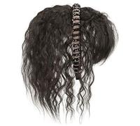 Synthetic Fiber Corn Curly Wigs Headband Hairpiece For Women Fashion Hairpiece Hair Extension Haircover For Hairstyle