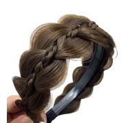 Synthetic Fiber Fishbone Twist Braid Headbands Hair Styling Hairhoop For Fashionable Lookings Quick Hairstyle Headwear