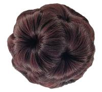 Synthetic Fiber Flower Bun Hairpiece Hair Claw Clip For Women With Natural Lookings For Quick Hair Styling