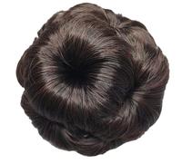Synthetic Fiber Flower Bun Hairpiece Hair Claw Clip For Women With Natural Lookings For Quick Hair Styling