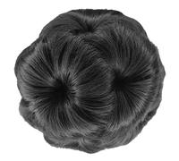 Synthetic Fiber Flower Bun Hairpiece Hair Claw Clip For Women With Natural Lookings For Quick Hair Styling