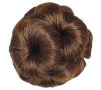 Synthetic Fiber Flower Bun Hairpiece Hair Claw Clip For Women With Natural Lookings For Quick Hair Styling